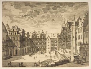 Schlosshof des Heidelberger Schlosses