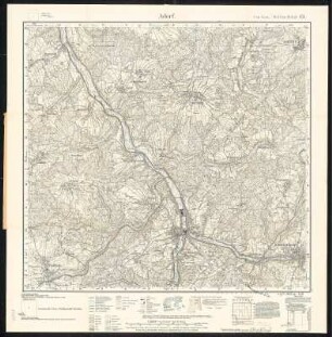 Meßtischblatt 151 : Adorf, 1929 : Adorf. - Umdr.-Ausg., aufgen. 1908, hrsg. 1913, bericht. 1920, einz. Nachtr. 1928. - 1:25000. - Leipzig, 1929. - 1 Kt.