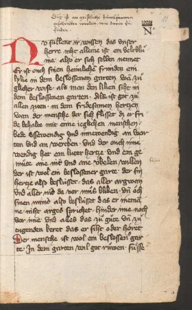 St. Georgener Predigten, Predigt Rd. 60 (unvollst.)