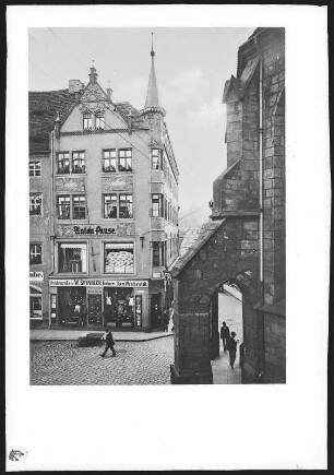 Meißen. An der Frauenkirche Markt 7