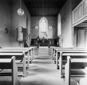 Ev. Pfarrkirche (Kirche, ev.); Otzberg, Kirchstraße 7, Kirchstraße 9