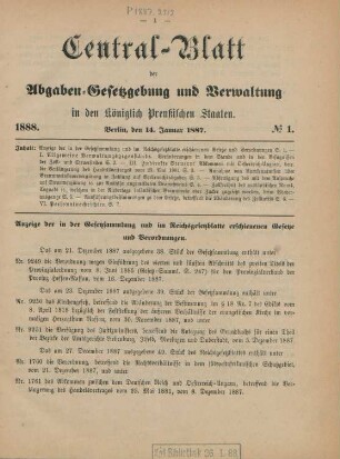 14. Januar - 22. Dezember = No. 1 - No. 25