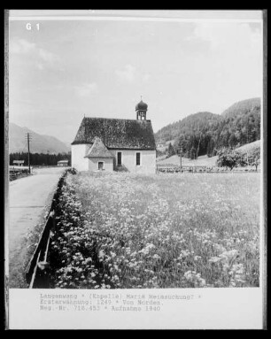 Kapelle Mariä Heimsuchung?
