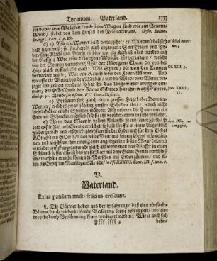V. Vaterland. - Verzweiflung.