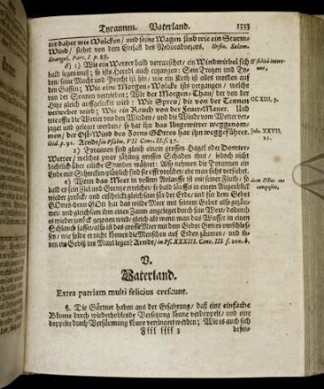 V. Vaterland. - Verzweiflung.