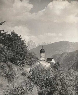 Dolomiten. Langkofelgruppe von Nord