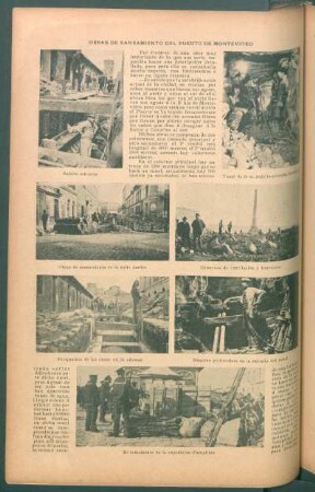 Obras de saneamiento del Puerto de Montevideo