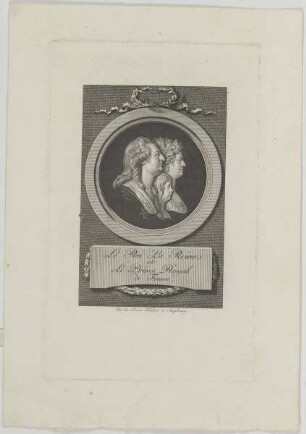 Gruppenbildnis des Ludwig XVI, der Marie Antoinette und des Louis Joseph