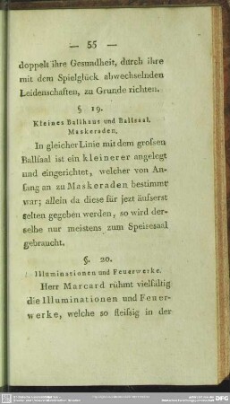 § 20. Illuminationen und Feuerwerke