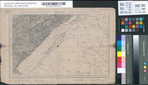 Karte von Frankreich 1:80.000. Gruppe II: Pontarlier 139 B. [Kartographische Abtheilung der Königl. Preuss. Landes-Aufnahme]