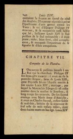 Chapitre VII. Conqûete de la Flandre