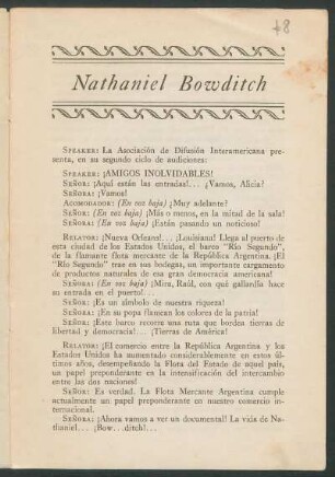 Nathaniel Bowditch