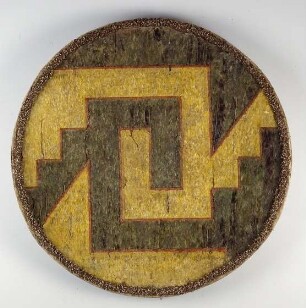 Federschild "Mäander", aztekisch, um 1520