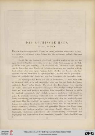 Das gothische Haus