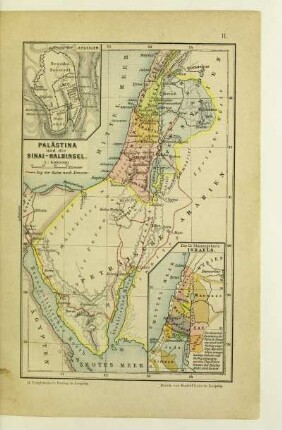 Palästina und die Sinai-Halbinsel