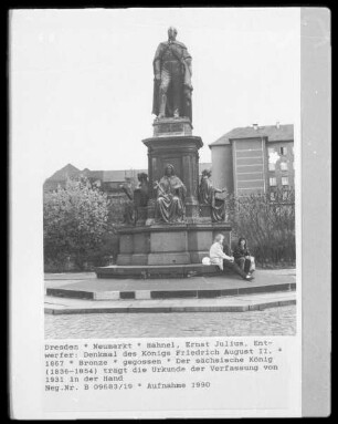 Denkmal des Königs Friedrich August II.
