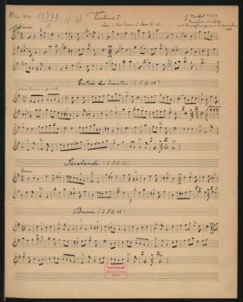 14 Instrumentalstücke; strings