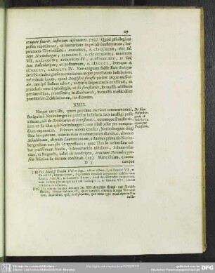 XIIII. De silvae Norimbergensi et forestariis eorumque Praefectis