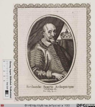 Bildnis Ferdinand (von Bayern), 1612-50 Kurfürst u. Erzbischof von Köln