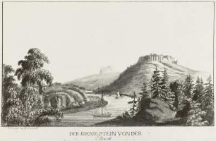 Der Königstein von der Elbseite