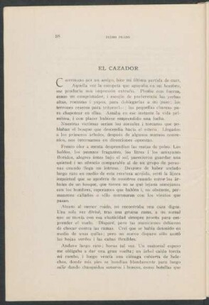 El cazador