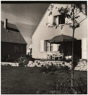 Garten Fröhlich, Kleinmachnow: Gesamtblick zum Haus hin