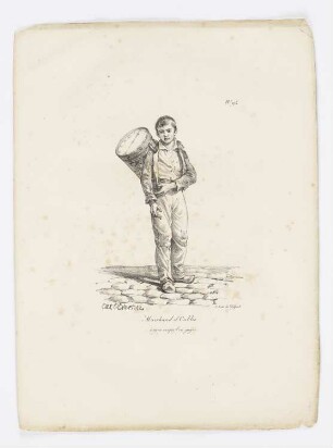Marchand d’Oublis, Blatt 94 der Folge "Rufe von Pariser Straßenhändlern"