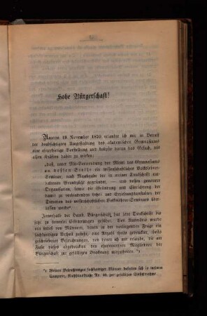 Hohe Bürgerschaft!
