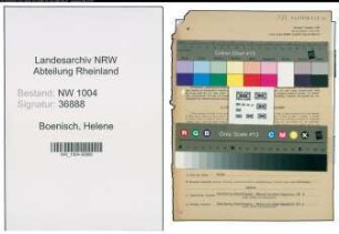 Entnazifizierung Helene Boenisch , geb. 19.12.1904 ()