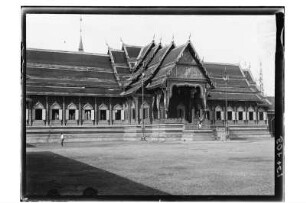 Tempel in Bangkok : Bangkok. Königspalast, Tempel, 1910/1911
