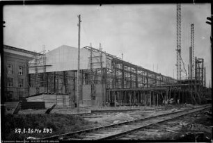 Bau Me 273 Kalksalpeterfabrik, Außenansicht Süd-Ost