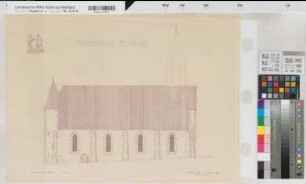Siegen, Martinikirche: Ansicht von Süden
