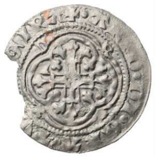 Fundmünze, Breiter Groschen, ca. um 1370