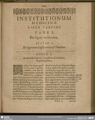Liber Tertius [De sēmeiōtikē]