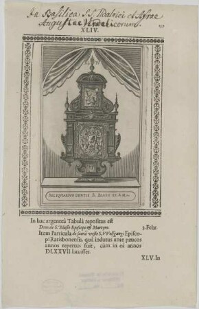 Bildnis des Sanctus Blasius