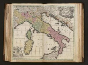 Nova Et Exactissima Totius Italiae, Sardiniae et Corsicae Delineatio