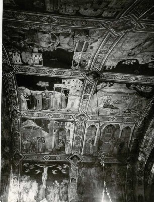 Fresken in der Unterkirche von Assisi