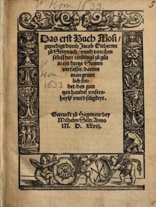 Das erste Buch Mosi