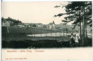 Bärenfels. Tennisplatz