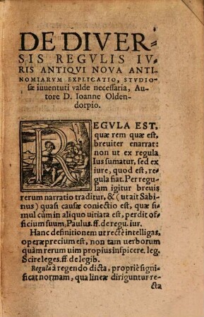 Antinomiae de diversis regulis iuris : nova antinomiarum explicatio, quae vera est ars boni & aequi: studiosae iuventuti ... valde necessaria