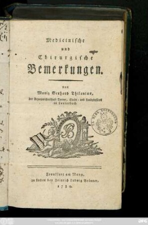 Medicinische und Chirurgische Bemerkungen