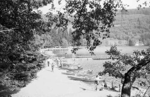 Titisee: Bootsanlegestelle am Titisee