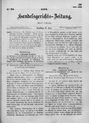 No. 24. 27. Juni 1877