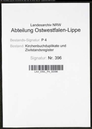 Kirchenbuchduplikat der katholischen Gemeinde Schmallenberg, Kreis Meschede (GHT 1816-1825). (Gemeinde: Katholische Gemeinde)