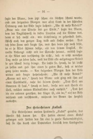 Der Griesheimer Kukuk.