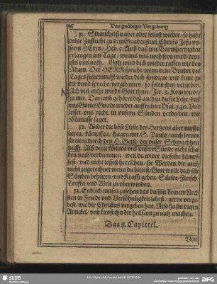Das 8. Capittel. Von der Gerechtigkeit des Glaubens