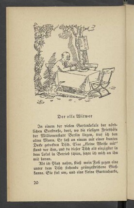 Der olle Witwer