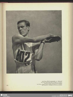 Jack Parker, USA, Bronzemedaille im Zehnkampf