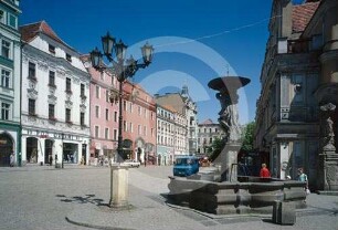 Atlas-Fontäne am Ring Schweidnitz