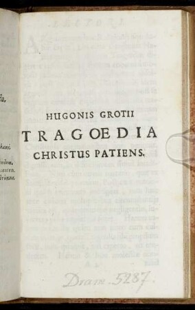 Tragoedia Christus Patiens